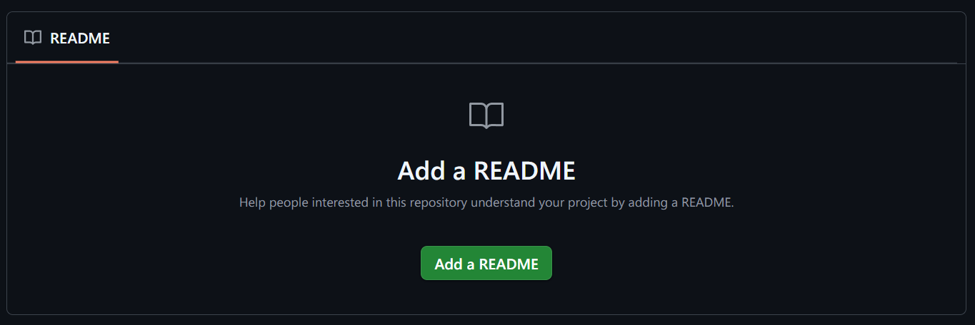 GitHub No README
